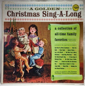 A GOLDEN CHRISTMAS SING-A-LONG - Golden Records LP67, Very Good Plus Vinyl - Picture 1 of 11