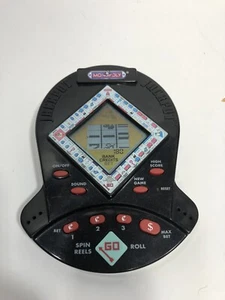 Vintage 1999 Monopoly Jackpot Hasbro Handheld Electronic Gambling Game Working - Picture 1 of 6