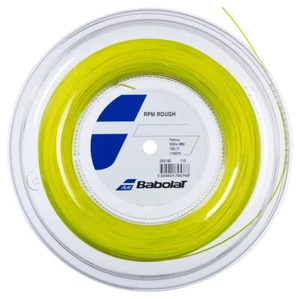 Babolat RPM ROUGH 17 1.25mm (yellow) 660ft 200m Reel Tennis String - Picture 1 of 1