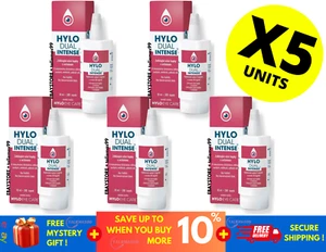 HYLO DUAL INTENSE Lubricant Eye Drops with Ectoin Ursapharm ( X 5 ) - Picture 1 of 7