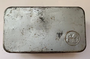 Vintage 40er Jahre DIXIE MIX Obst Kuchen Mix Metalldose mit Kamel auf Deckel - Bild 1 von 5