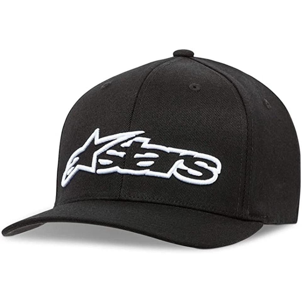 Alpinestars Medium Curve Flexfit Cap Blaze Flexfit Black S/M