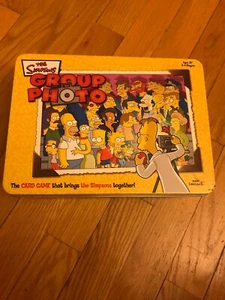Pre Owned 2003 The Simpsons Group Photo Card Game - Picture 1 of 7