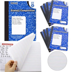 8 Pc Notebooks Writing Composition Journal School Notebook - Picture 1 of 1