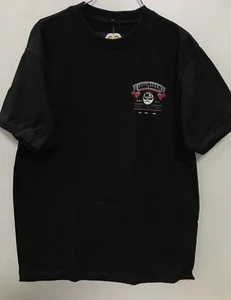 Lowrider Men's T-Shirt "Ribbon" Black - Picture 1 of 2