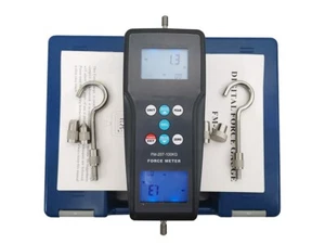 Digital Force Gauge Push Pull Force Gauges with Range ±100kgf ±980N ±220Lbf - Picture 1 of 18