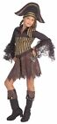 Sassy Pirate Wench Caribbean Buccaneer Fancy Dress Up Halloween Child Costume