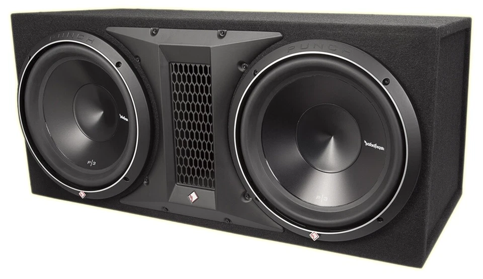 Rockford Fosgate P3-2X12 PUNCH P3 - 2x30 Dual-Bassreflex-Subwoofer - Bild 1 von 1