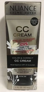 Nuance Salma Hayek Color & Correct CC Cream, Broad Spectrum spf20 - Picture 1 of 5