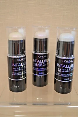 U PICK L'Oreal INFALLIBLE Galaxy STICK Illuminating Cosmic PINK Astro BLUE Gold - Image 1 of 4