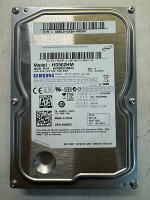 DELL W0KCX HD502HM HD502HM/D 500GB 7.2K RPM 16 MB Cache 3 Gb/s SATA 3.5" - Image 1 of 4