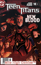 TEEN TITANS  (2003 Series)  (DC) #10 NEWSSTAND Very Fine Comics Book