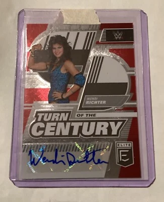 Wendi Richter 2023 WWE Elite Turn of the Century Auto /49 #TC-WRC - Image 1 of 2