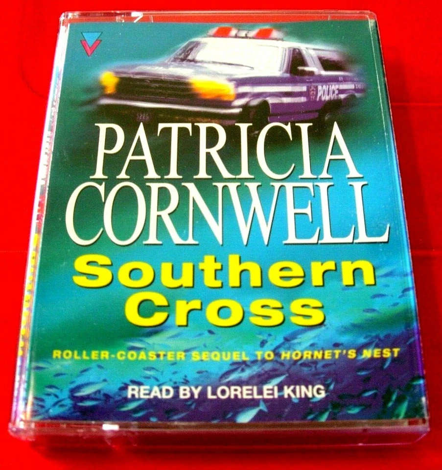 Patricia Cornwell Southern Cross Judy Hammer 2-Tape Audio Book Lorelei King - Image 1 of 1