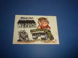 ODD RODS Donruss sticker #10 Odder/Fantastic 1969-1973 WEEK-END WARRIOR - Picture 1 of 5