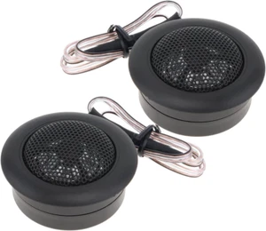 Tweeters for Car Audio, 2Pcs 120W Car Tweeters High Efficiency Mini Dome Tweeter - Picture 1 of 8