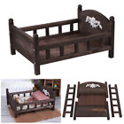 Wood Bed Newborn Posing Photo Props Gift Crib Cute Baby Photography Lovely