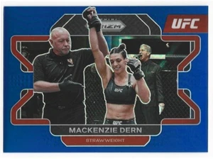 2022 Panini Prizm UFC Mackenzie Dern Blue Prizm #26 054/199 - Picture 1 of 2