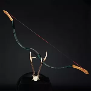 20-50lbs Traditional Recurve Bow Wood Mongolian Longbow Horsebow Archery Hunting - Picture 1 of 14
