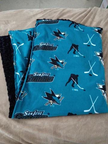 San Jose Sharks Blanket Cover