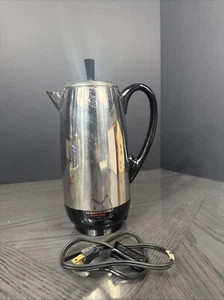 Farberware Superfast Automatic 12 Cup Percolator Coffee Pot MODEL 142B WORKS!!! - Picture 1 of 7