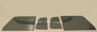 Vidrio lateral gris 1951 1952 1953 1954 Chevy GMC Pickup Suburban juego de puertas de ventilación Foto 1 de 4