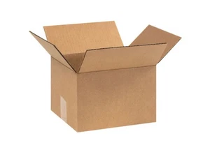 ¡Elige! Paquete de 25-200 cajas de embalaje de cartón 9x8x6 caja de envío de correo corrugado - Imagen 1 de 5