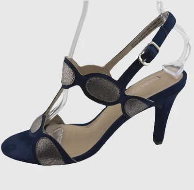 Rialto женщин Rheta каблуках темно-синий и золотой 8,5 M новый с ярлыками - Изображение 1 из 4