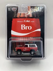 M2 Machines 2025 Coca-Cola Share Series "Bro" Red 1973 Chevrolet K5 Blazer - Picture 1 of 6