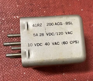 Sigma Relais # 41RZ-200 ACG-BSL 5-PIN - Bild 1 von 6
