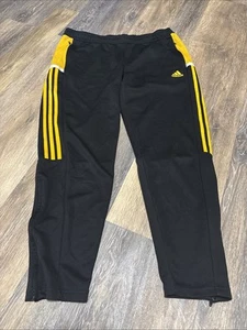 Adidas Climacool Joggers Uomo XL Tasche con Cerniera Cerniere alla Caviglia Nero Giallo 2019 - Foto 1 di 16