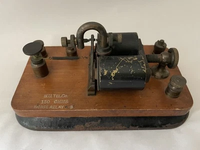 Western Electric Telegraph Relay 150 OHM – Vintage Antique Original - Railroad? - Image 1 of 4