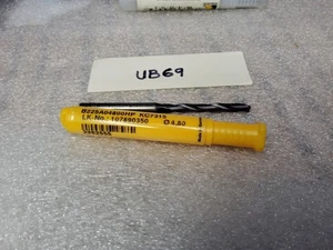 Taladro refrigerante de carburo KENNAMETAL 4,8 MM (.1889"), 1,5" LOC, 3,25" OAL, KC7315 - Imagen 1 de 2