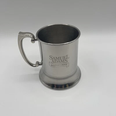 Cerveja Sam Adams Boston Lager Stein gravada homem caverna - Imagem 1 de 4