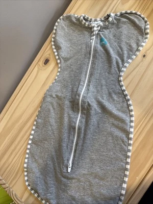 Love To Dream Swaddle UP Original - Saco de dormir azul para bebé con cremallera, talla NB Foto 1 de 4