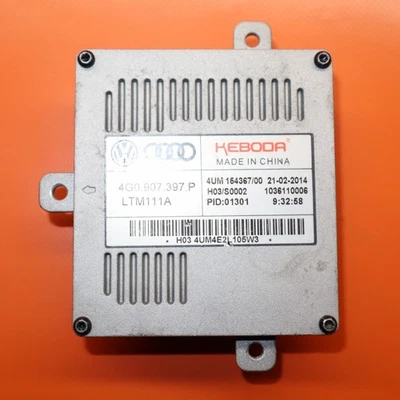 AUDI A3 XENÓN CAJA LASTRE FARO MÓDULO DE POTENCIA 2016 2017 2018 4G0 907 397 P Foto 1 de 4