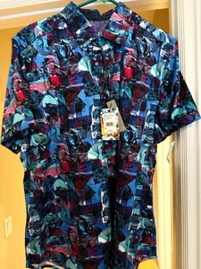 Robert Graham Barley button down rff222020cf XL NEW - Picture 1 of 2