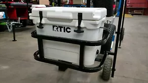 Ezgo club car yamaha "RTIC 20" golf cart hitch cooler carrier BLACK - Picture 1 of 6