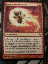 MTG EVENTIDE * Fiery Bombardment NM