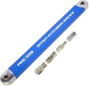3/8" Offset Extension Wrench, 15" Impact Ready Socket Wrench Tool with Blue - Picture 1 of 7
