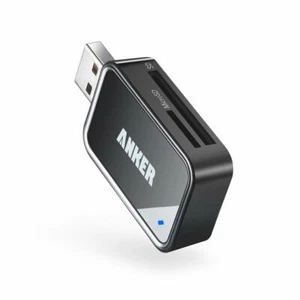 Anker 8-in-1 USB 3.0 Portable Card Reader for SDXC SDHC SD MMC RS-MMC Micro - Picture 1 of 7