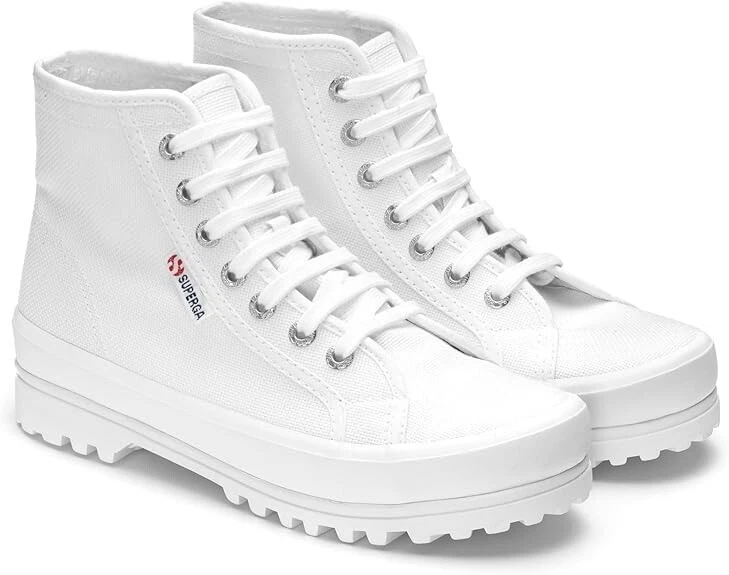 Superga 2341 Alpina Canvas Sneaker Boots / Shoes - Womens 7.5 - #47629-CL2