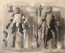 Star Wars Vintage Collection action figures- Mimban - Wolffe (Lot of 2)