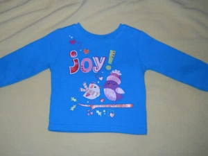 Garannimals ~ Sudadera Turquesa "JOY" ~ Talla 18M. - Imagen 1 de 1