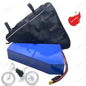 72V 25Ah 30Ah Ebike Triangle Battery for 3000W 5000W Electric Bicycle Motorcycle - Picture 1 of 21