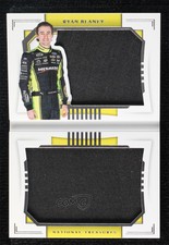 2021 Panini National Treasures Jumbo Booklet Duals Firesuit /25 Ryan Blaney #RB