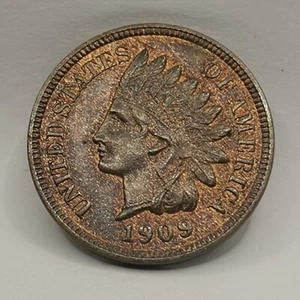 1 CENT INDIAN HEAD 1909 USA / TETE D'INDIEN - Picture 1 of 3