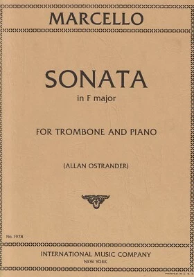 Sonata for Trombone by Benedetto Marcello (IMC1978) - Image 1 of 2