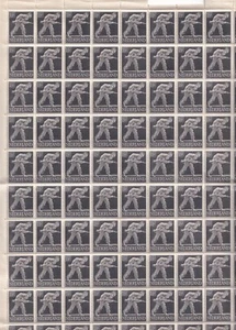 Stamp Netherland Sc 262 Sheet 1944 WWII War Germany Holland Soldier MNH - Picture 1 of 3