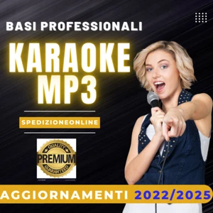 MEGA AGGIORNAMENTO 4000 BASI MUSICALI-KARAOKE MP3 +CORI DAL 2022 AD OGGI TOP++++ - Zdjęcie 1 z 1